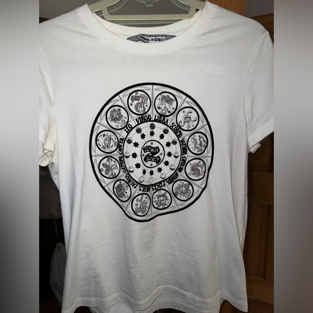 Zendaya X Tommy Hilfiger collaboration zodiac tshirt